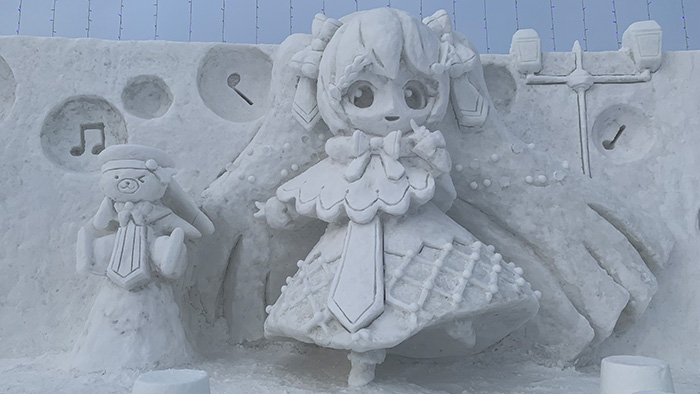 "Yuki Miku Glowing Snow Ver."