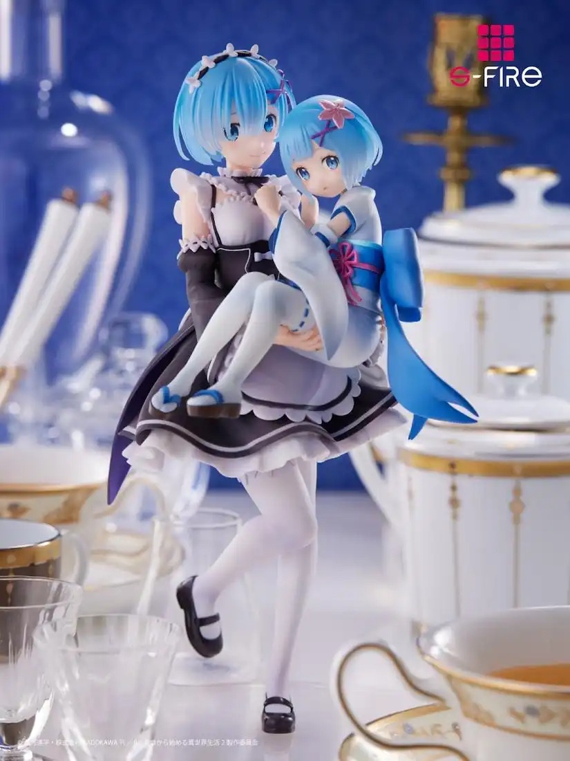 Re:ZERO -Starting Life in Another World- Rem and Childhood Rem figure
