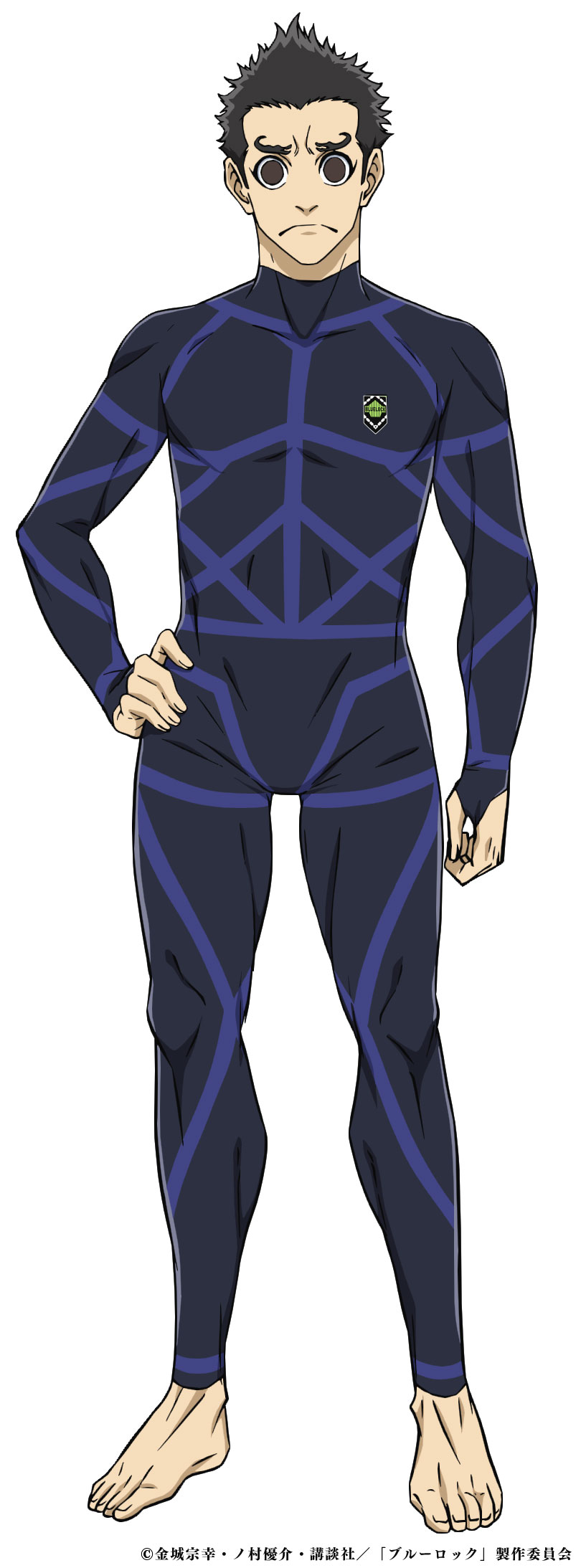 BLUELOCK Junichi Wanima character design