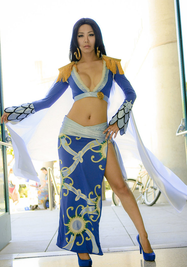 One piece boa hancock cosplay