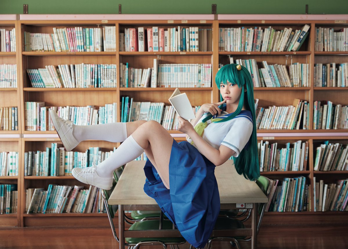 Enako and Rumiko Takahashi cosplay collaboration book