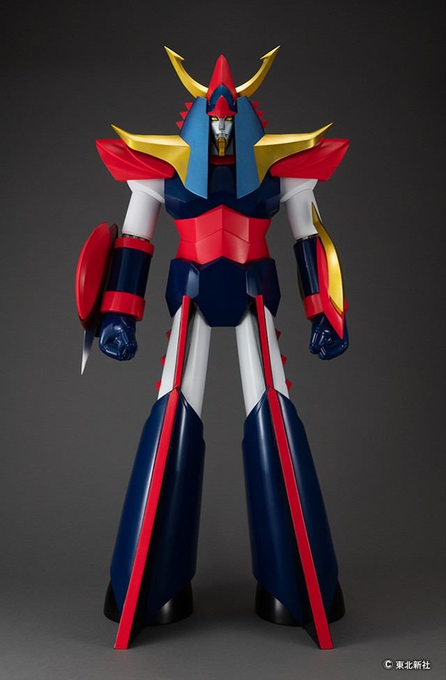 Crunchyroll - Classic Robot Anime Brave Raideen Returns as 65 cm-Tall ...