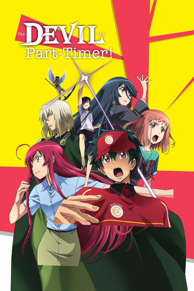 The Devil Is A Part Timer Poster The Devil is a Part-Timer! - Watch on Crunchyroll