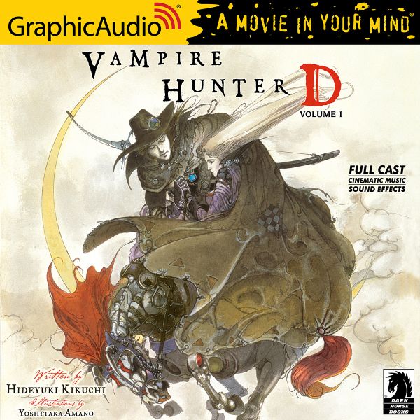 Vampire Hunter D 1 audiobook cover