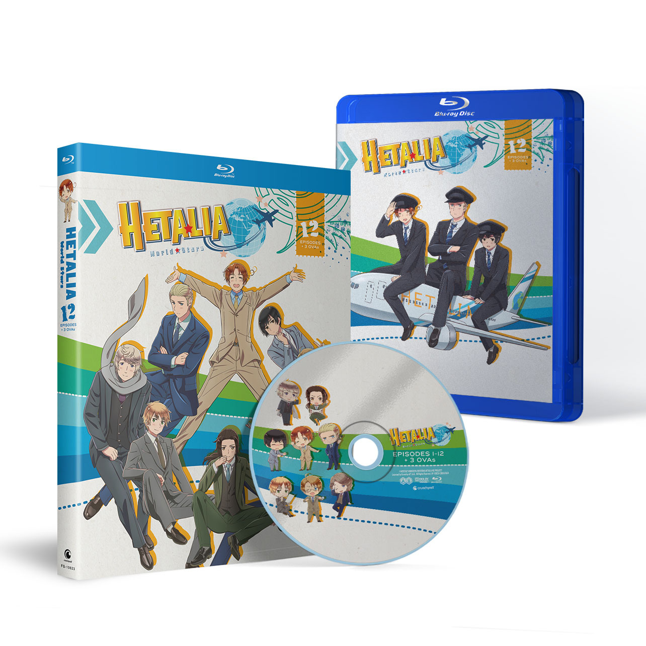 Hetalia: World Stars Blu-ray Box Art
