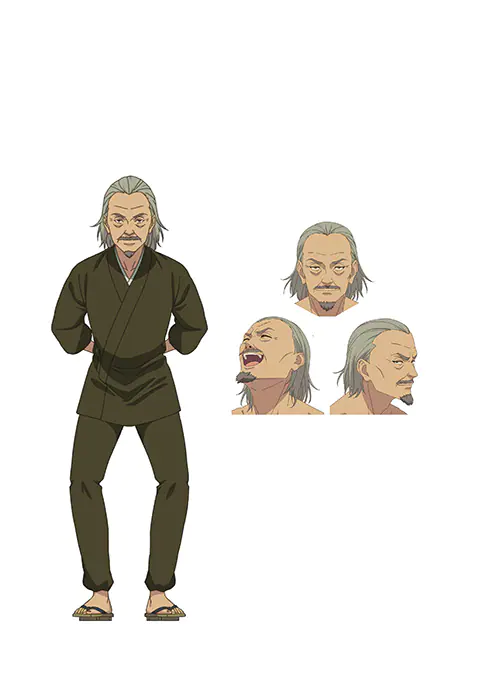 Shinobi no Ittoki Juzen Jiraibo character design