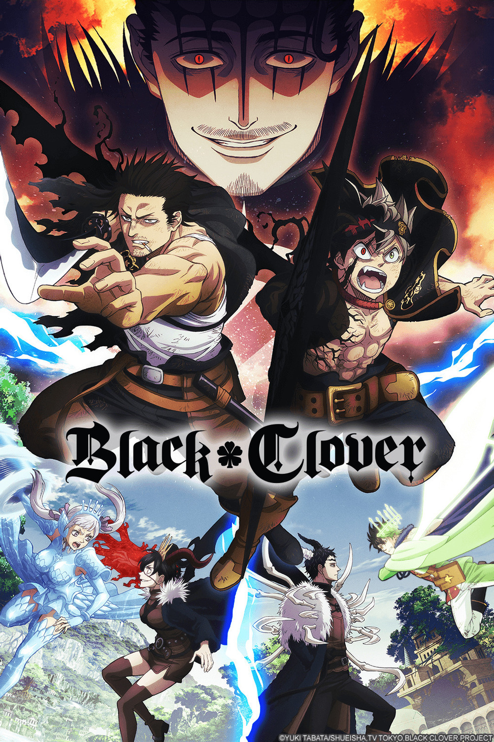 Crunchyroll Spade Kingdom Arc Looms In New Black Clover Key Visual And Cast Additions