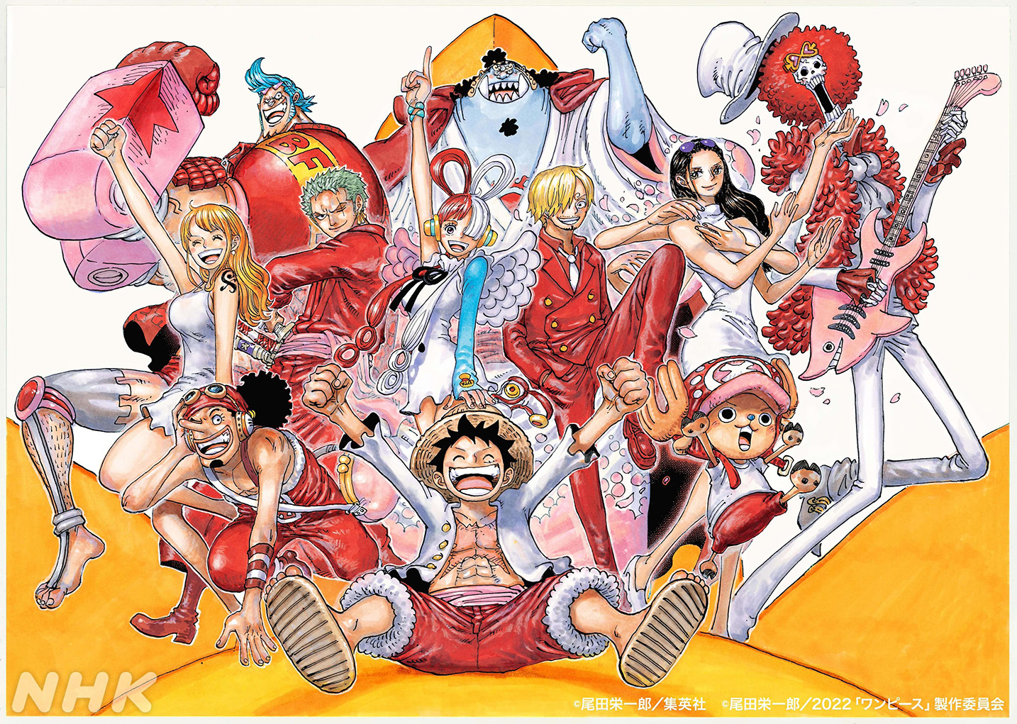 ONE PIECE UTA LIVE RED x WHITE