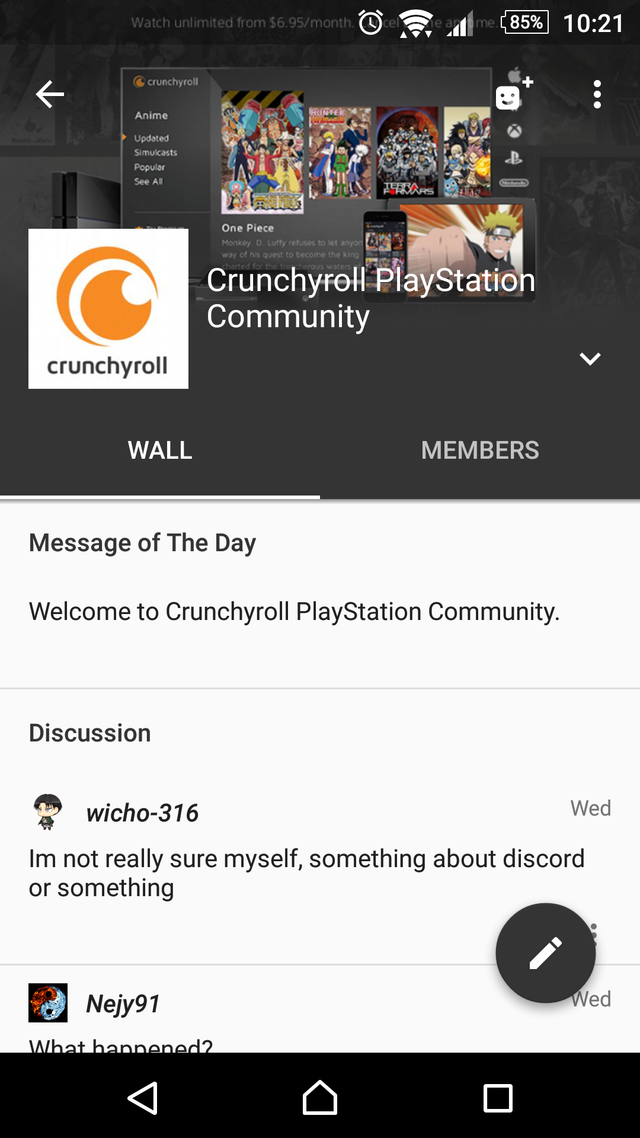 psn crunchyroll