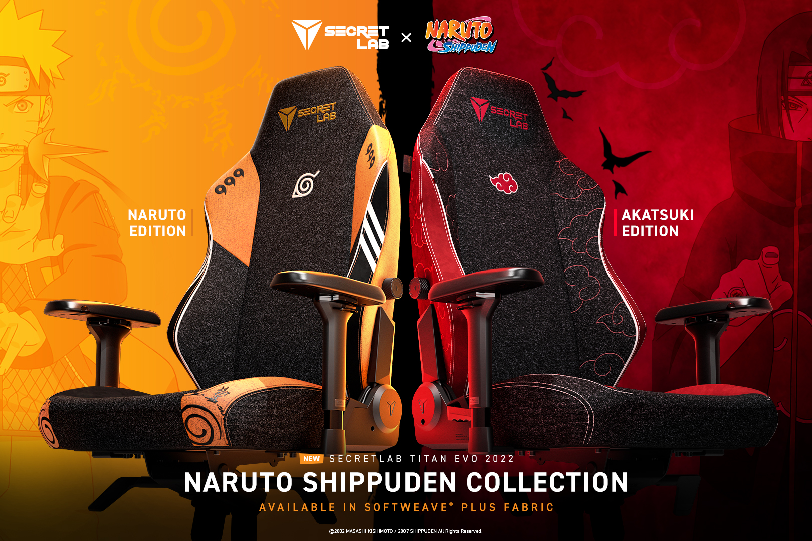 impacto Contable tengo hambre Crunchyroll - Secretlab colabora con Naruto Shippuden en las sillas gamer  definitivas para que sigas tu camino ninja