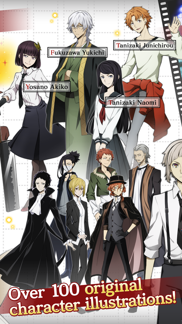Crunchyroll - Bungo Stray Dogs: Tales of the Lost llega a iOS y Android