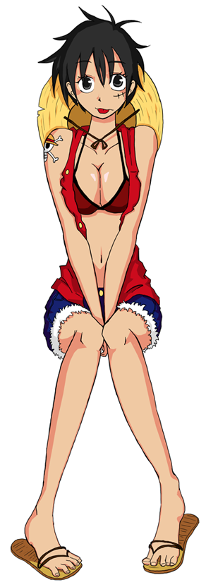Female Luffy Hentai