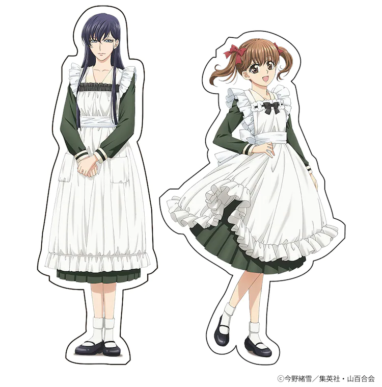 Sachiko and Yumi standees