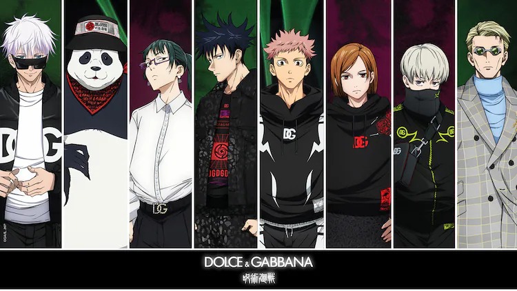 JUJUTSU KAISEN x Dolce & Gabbana