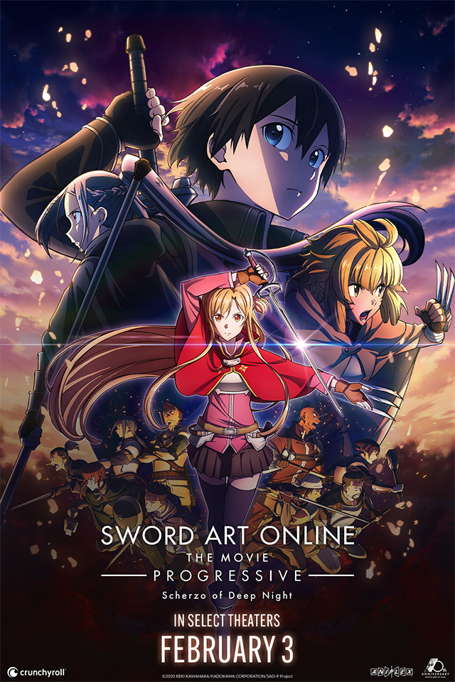 Sword Art Online Progressive Film Crunchyroll - Sword Art Online the Movie -Progressive- Scherzo of Deep