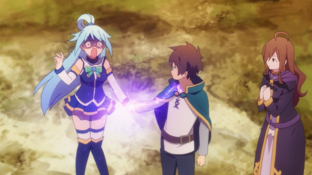 Crunchyroll - Every Crazy Aqua Face in KONOSUBA