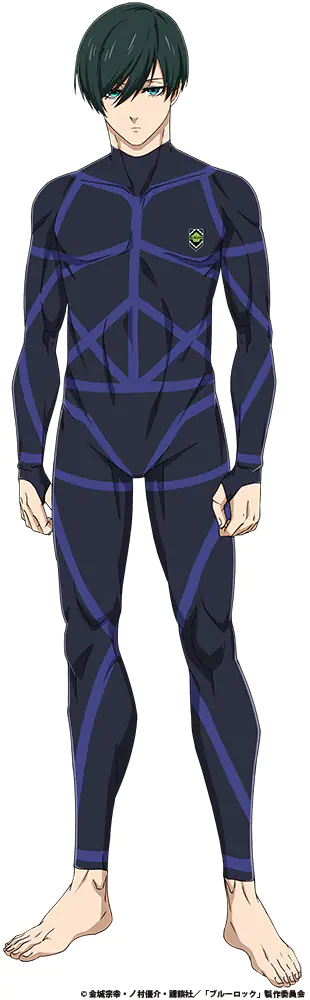 BLUELOCK anime Rin Itoshi character design