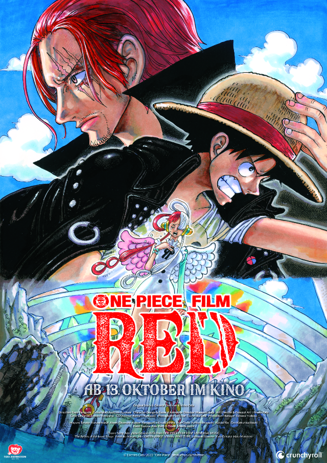 One Piece Film: Red english poster