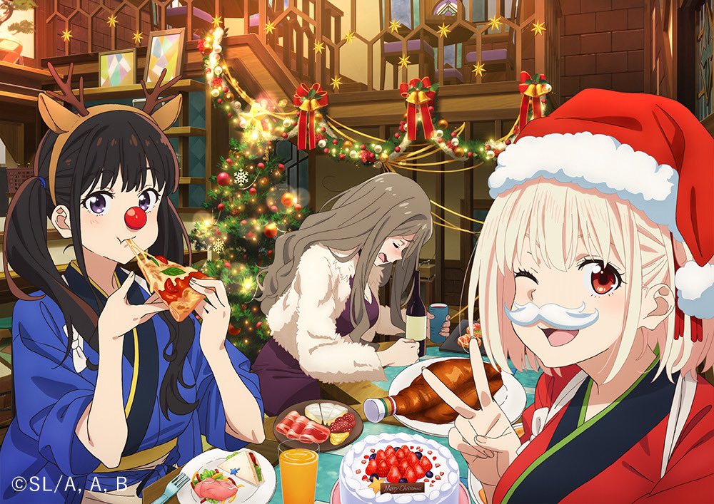 Crunchyroll - COMPILACIÓN: El anime nos desea Feliz Navidad con  ilustraciones especiales