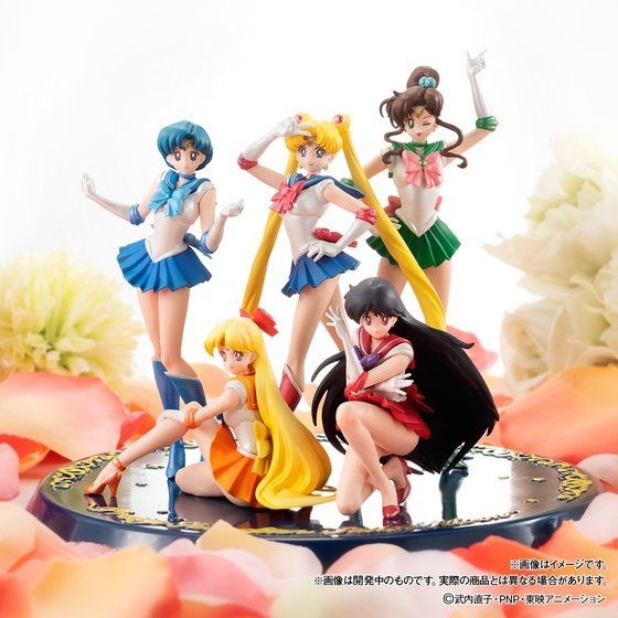 Sailor Moon Gashapon re-release set