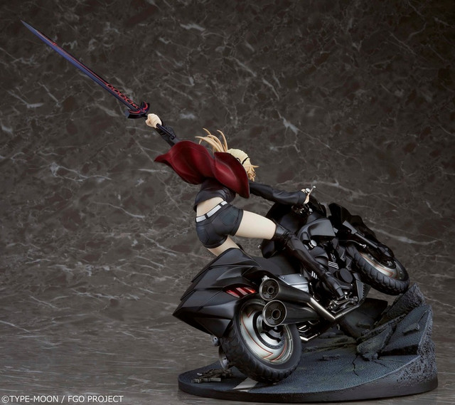 fate zero saber motorcycle figure