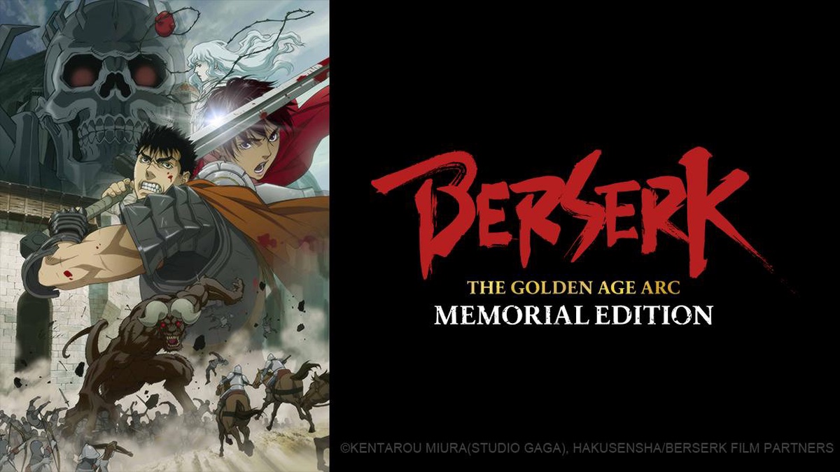Berserk: The Golden Age Arc - Memorial Edition English Dub Reveals Returning Cast, Release Date