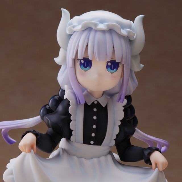 A promotional image for the Miss Kobayashi's Dragon Maid S Kanna figure from Union Creative featuring a medium closeup view of the figure from the front.
