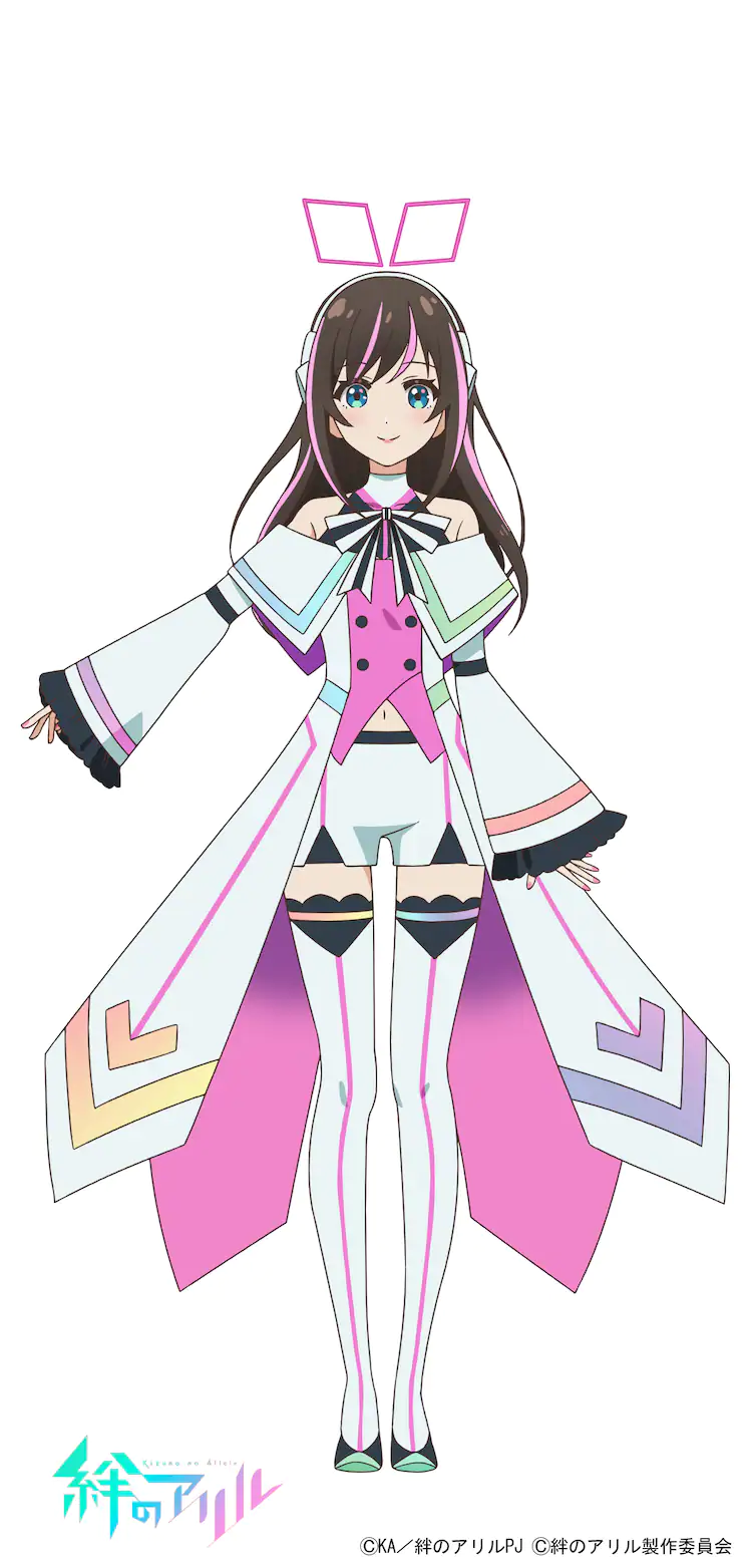 Kizuna no Allele Kizuna AI character design