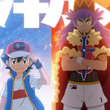 #Ash tritt in Pokémon Master Journeys Key Visual gegen Leon an