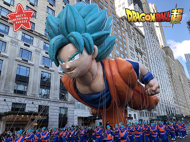 #Goku von Dragon Ball kehrt zu Macys Thanksgiving Day Parade zurück