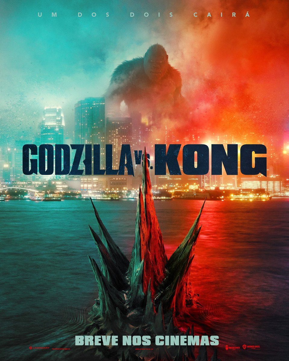 Pôster brasileiro de Godzilla vs. Kong