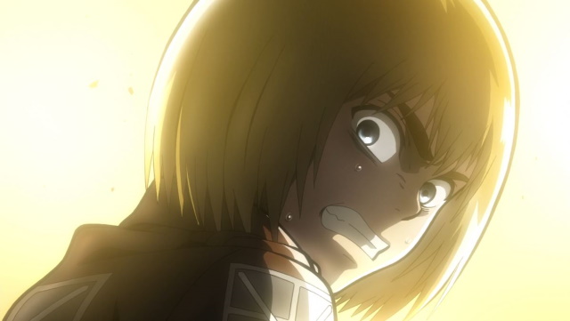 Armin in Attack on Titan