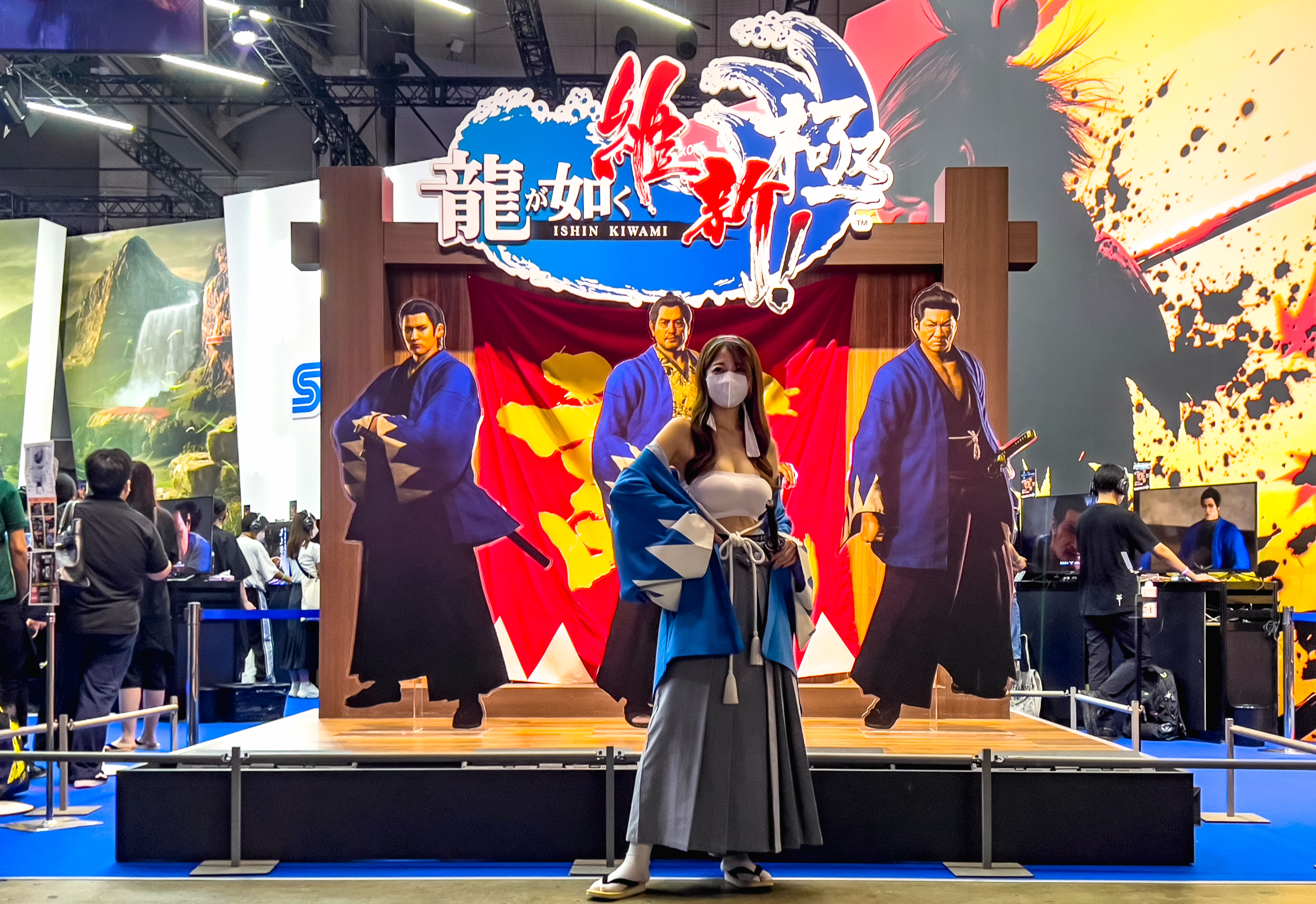 Like a Dragon Ishin! booth at Tokyo Game Show 2022 (Photo: Daryl Harding)