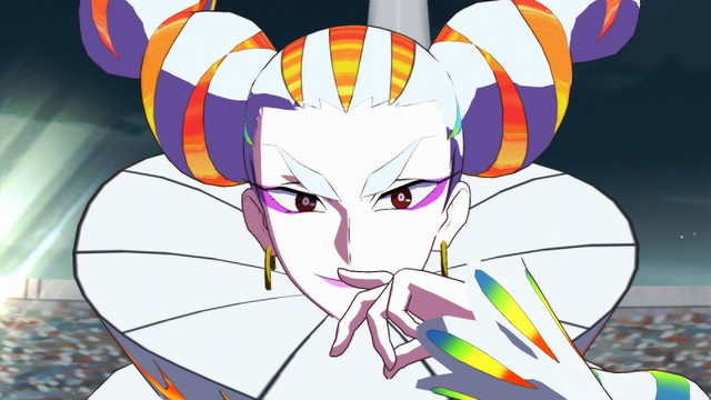 crunchyroll see how nui harime and ragyou kiryuin look in kill la kill the game ragyou kiryuin look in kill la kill the