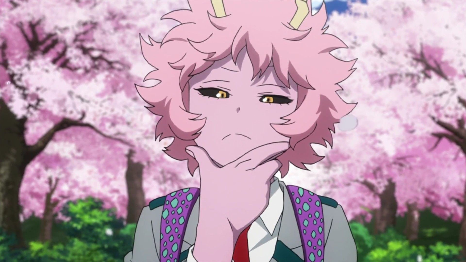 ...conhecida por dar voz a personagens enérgicas como Mina Ashido em. 