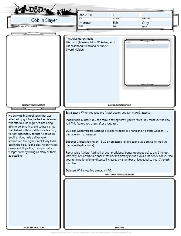 dungeons and dragons 3.5 character sheet helper