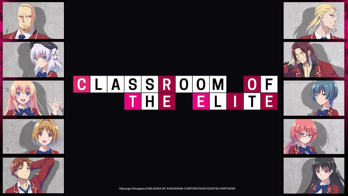 Klassenzimmer des Elite II-Anime-Headers