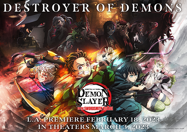 Demon Slayer: Kimetsu no Yaiba -To the Swordsmith Village- Gira mundial