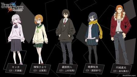 Crunchyroll - Les principaux doubleurs de l'anime Build Divide: Code