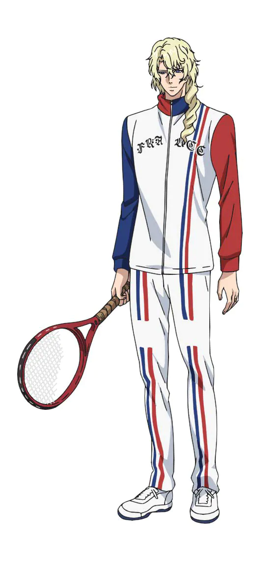 The Prince of Tennis II: U-17 World Cup Leopold Camus de Charpentier character design