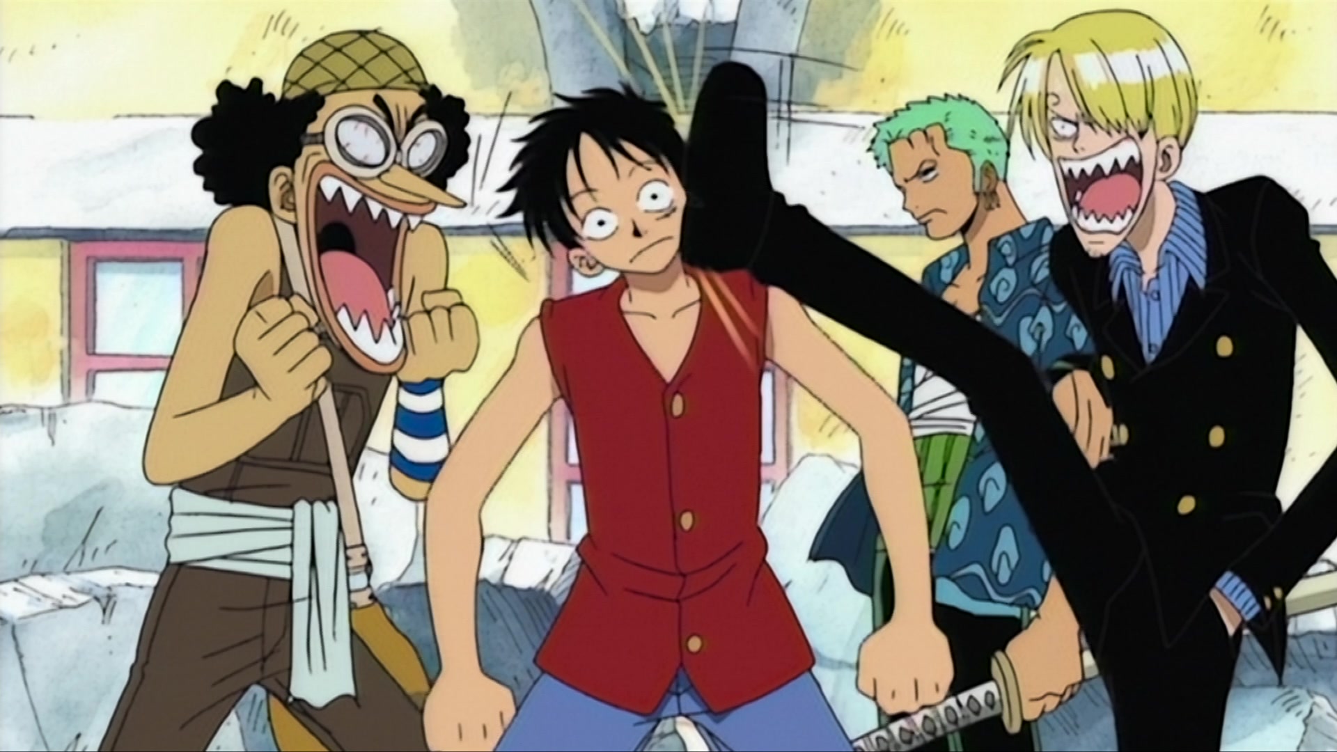 One Piece Special Edition Hd East Blue 1 61 Episode 38 Luffy In Big Trouble Fishmen Vs The Luffy Pirates Watch On Crunchyroll