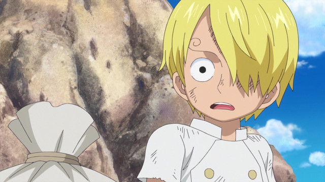 One Piece Whole Cake Island 7 878 Episode 801 The Benefactor S Life Sanji And Owner Zeff Watch On Crunchyroll
