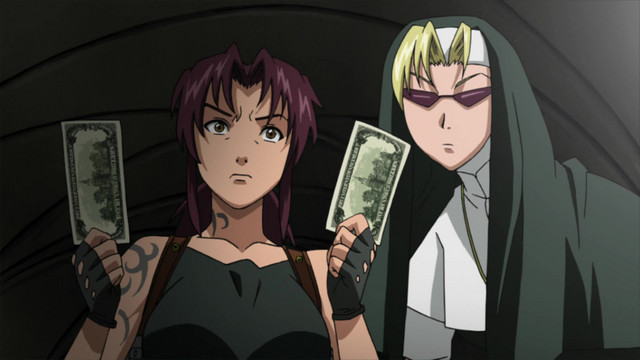 Black Lagoon Episode 16 Greenback Jane Watch On Crunchyroll