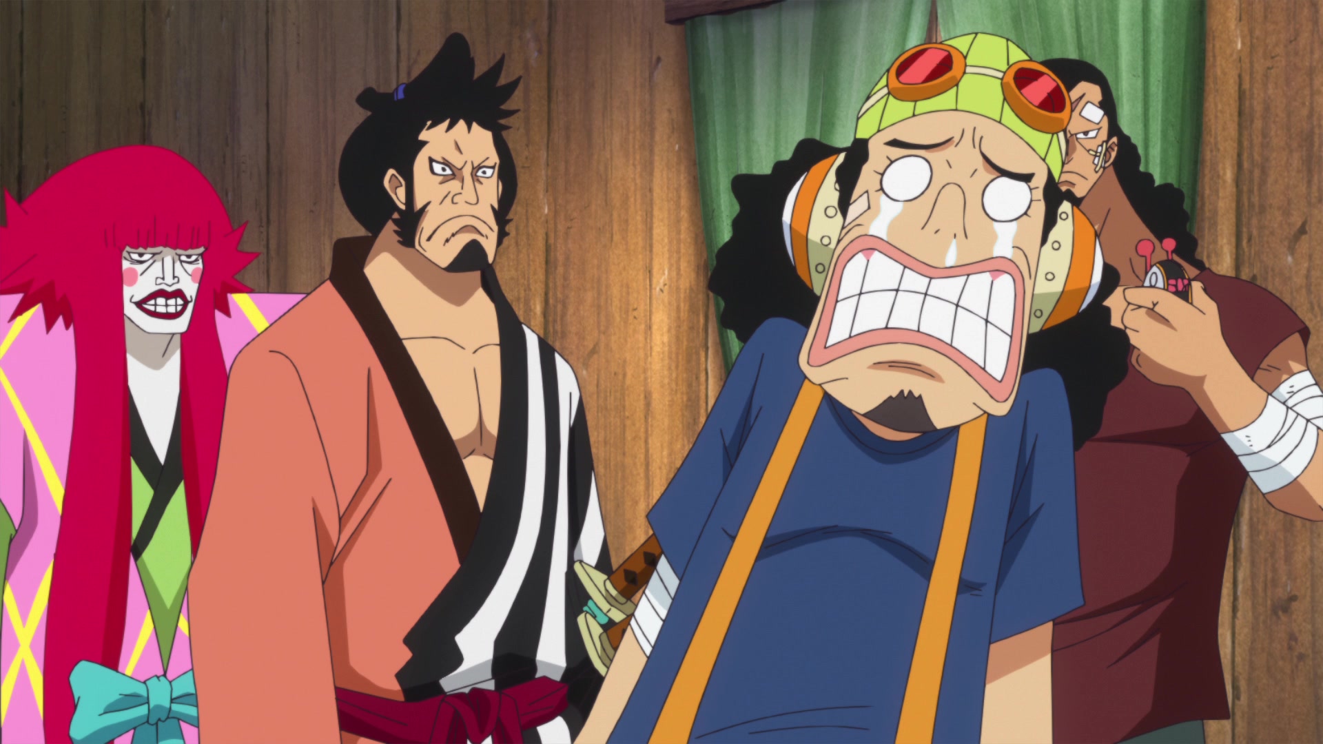 One Piece Dressrosa 700 746 Episode 741 A State Of Emergency Rebecca Is Kidnapped Watch On Crunchyroll