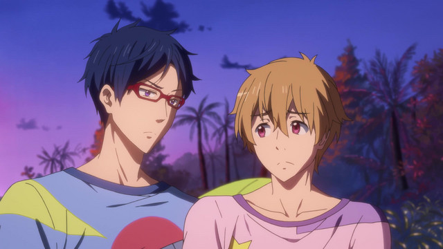 Free! - Iwatobi Swim Club Ep. 1 Dub  Reunion at the Starting Block! 