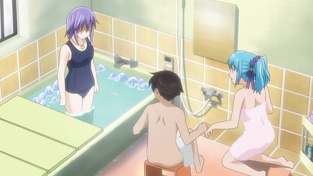 Bathroom and a Vampire