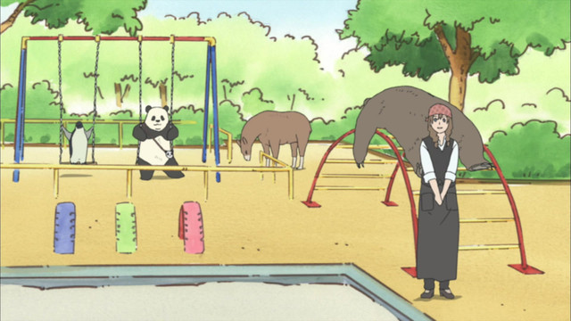 Episode 43 - Pun Café! / Mr. Full-Time Panda, Mr. Llama, and Rin Rin!