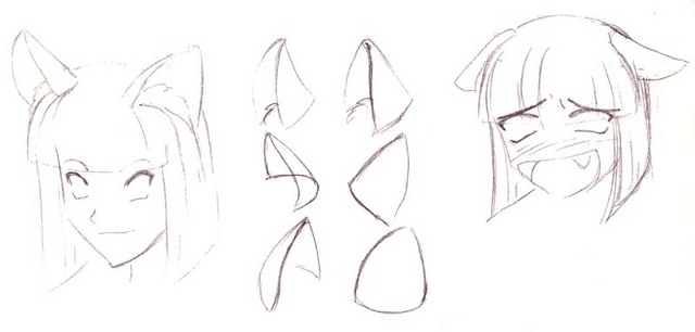 Anime Side Profile Drawing Reference : Draw lips for manga & anime