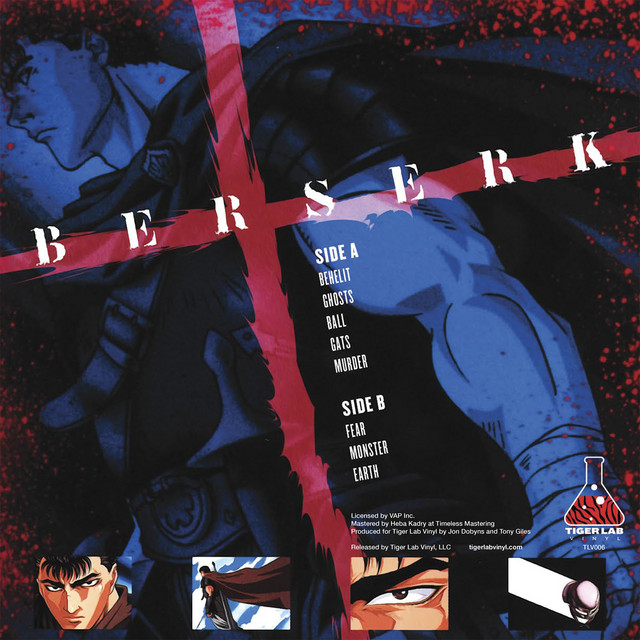 Crunchyroll - Original 1997 Berserk Anime's Vinyl OST Now Up for Pre-Order