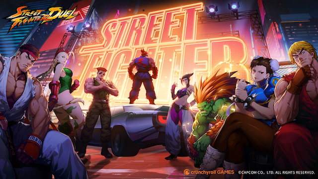 Street Fighter: Duel Enters the Ring from Capcom, Crunchyroll Games